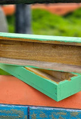 Wooden Stingless Honey Bee Box: Your Sanctuary for Native Pollinators