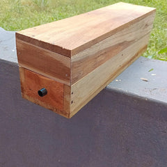 Wooden Stingless Honey Bee Box – Empty Beehive for Colony Setup