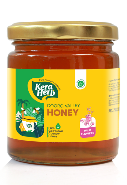 Pure Coorg Valley Honey - Rich in Antioxidants