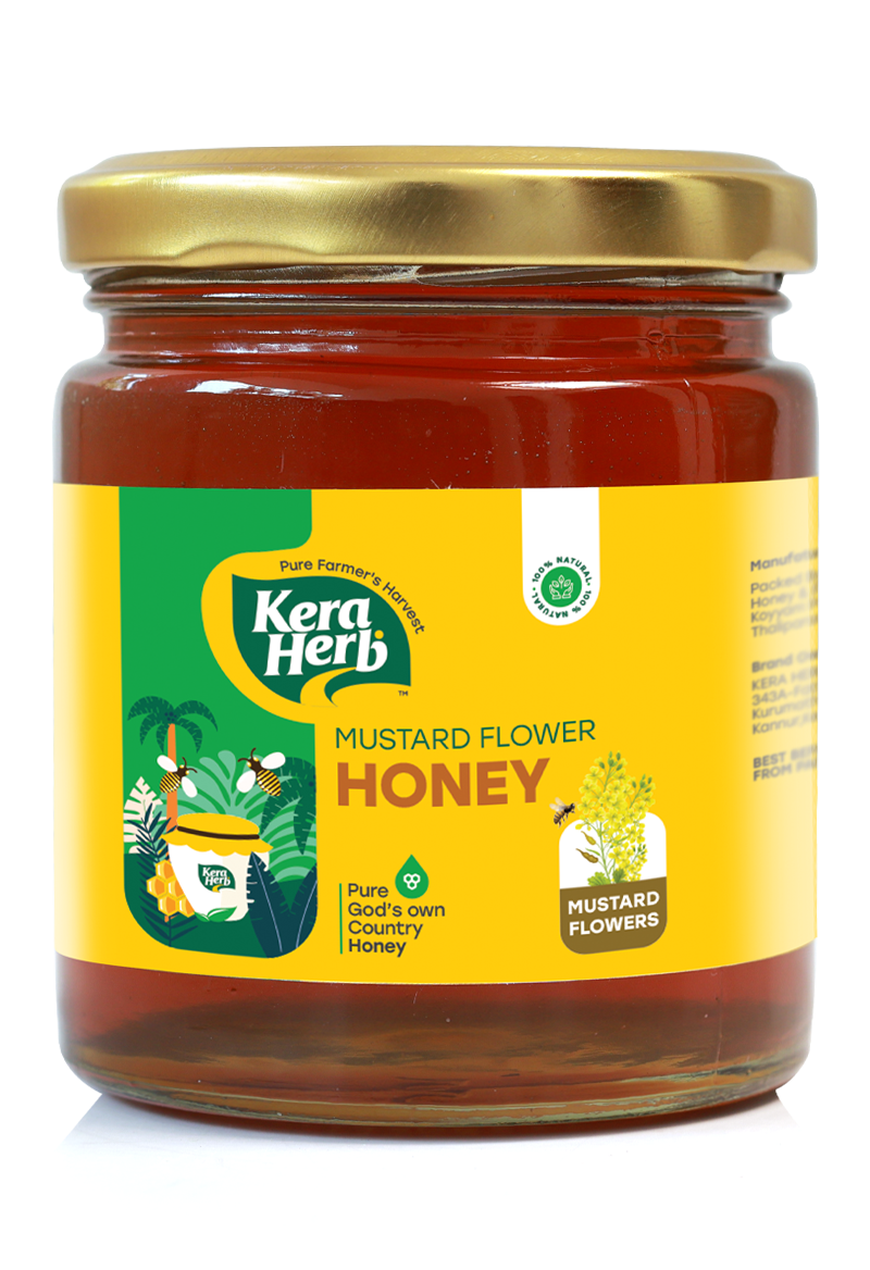 Mustard Flower Honey - Pure and rich in Antioxidants