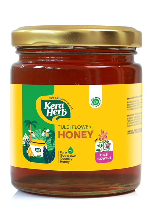 Natural Tulsi Honey - 100% Pure and Rich in Antioxidants