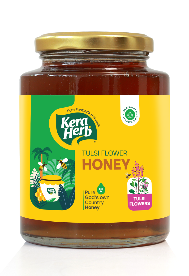 Natural Tulsi Honey - 100% Pure and Rich in Antioxidants