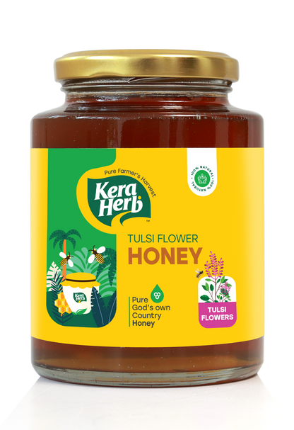 Natural Tulsi Honey - 100% Pure and Rich in Antioxidants