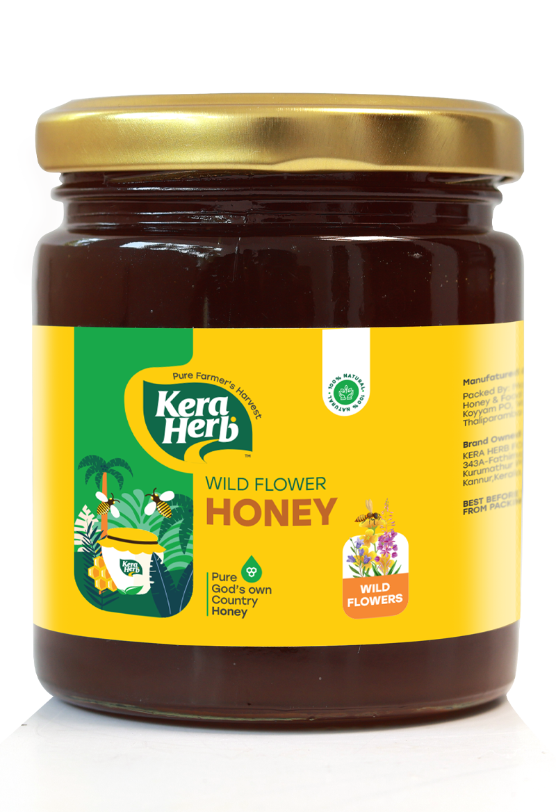 Wild Honey - 100% Pure and rich in Nutrients and Antioxidants